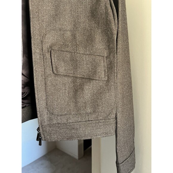 VTG Ralph Lauren Sport Wool Blazer 8 Brown Stretch New Modernist Style 31891 2V - Picture 11 of 16